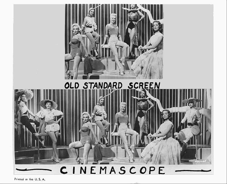 CinemaScope versus old 1.37:1 screen