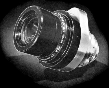 Panavision Auto Panatar Anamorphic Cine Lens, Circa 1957